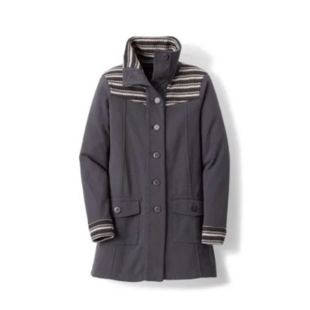 Prana women’s rowen knit jacket size small